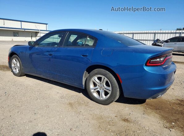 2C3CDXBG2NH259133 2022 DODGE CHARGER Blue უკანა მარცხენა