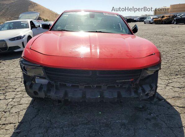 2C3CDXBG2PH593133 2023 DODGE CHARGER Красный Вид спереди