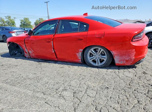 2C3CDXBG2PH593133 2023 DODGE CHARGER Красный Задняя левая четверть