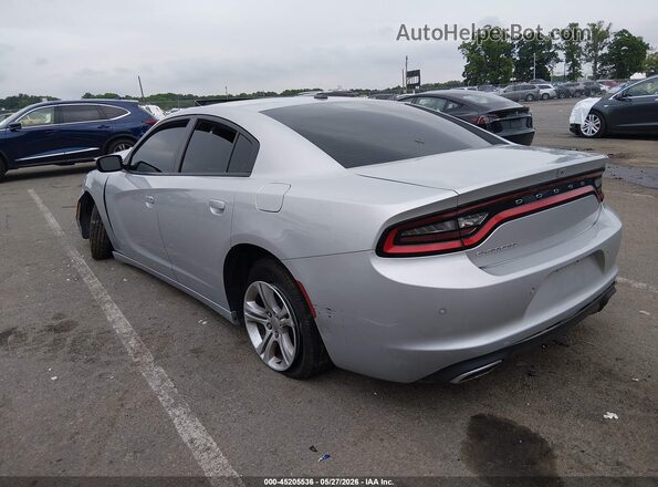 2C3CDXBG3MH548259 2021 DODGE CHARGER Silver Rear left