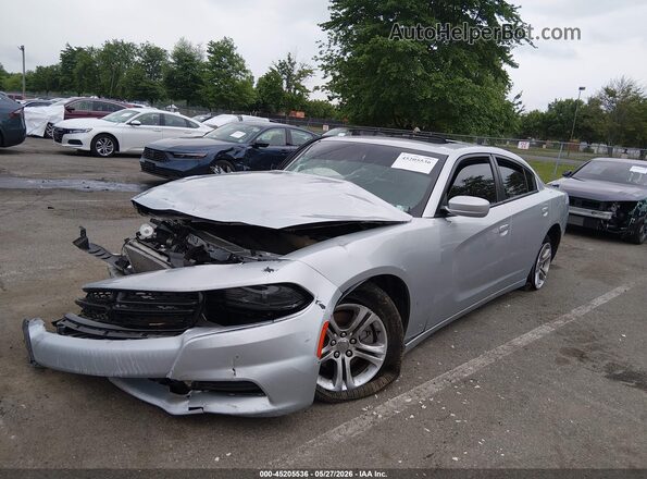 2C3CDXBG3MH548259 2021 DODGE CHARGER Silver Front left