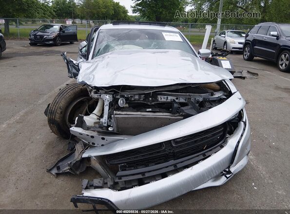 2C3CDXBG3MH548259 2021 DODGE CHARGER Silver Front view