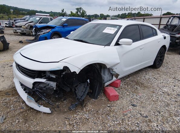 2C3CDXBG4KH628313 2019 DODGE CHARGER White Front left