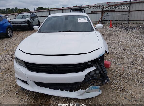 2C3CDXBG4KH628313 2019 DODGE CHARGER White Rear interior view