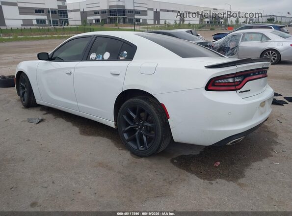 2C3CDXBG4KH634872 2019 DODGE CHARGER White Հետևի ձախ