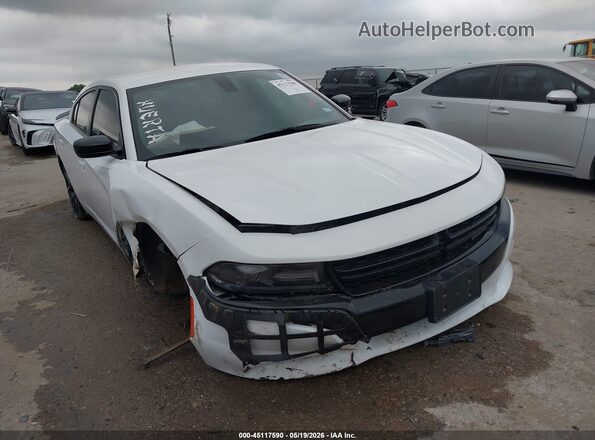 2C3CDXBG4KH634872 2019 DODGE CHARGER White Դիմացի տեսք