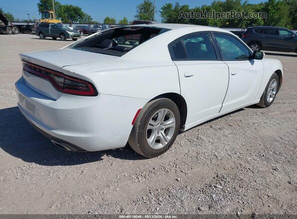 2C3CDXBG4LH244081 2020 DODGE CHARGER White Trasero derecho