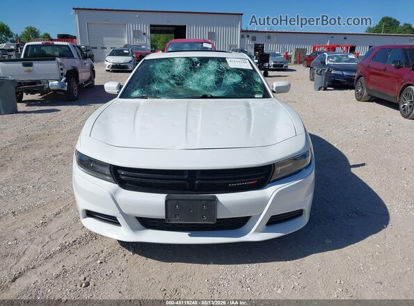 2C3CDXBG4LH244081 2020 DODGE CHARGER White Vista del cuadro de instrumentos