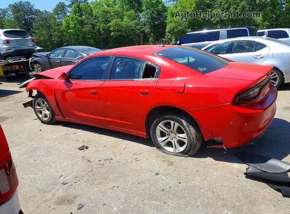2C3CDXBG4MH608484 2021 DODGE CHARGER Red Հետևի ձախ