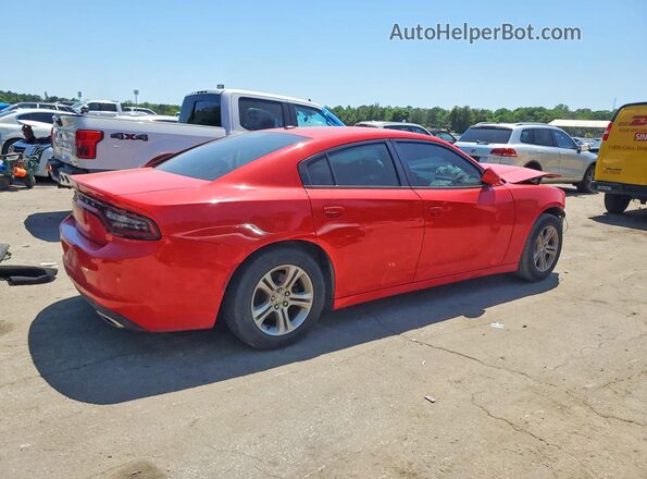2C3CDXBG4MH608484 2021 DODGE CHARGER Red Հետևի աջ