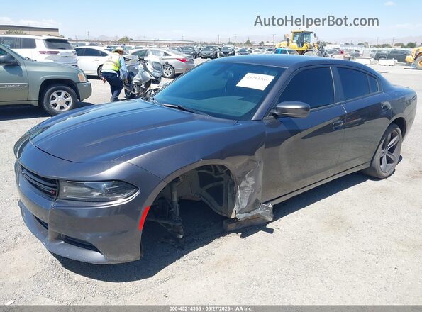 2C3CDXBG4MH675313 2021 DODGE CHARGER Gray Առջևի ձախ երեք քառորդ տեսարան