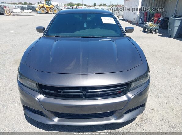 2C3CDXBG4MH675313 2021 DODGE CHARGER Gray Սալոնի հետևի տեսք