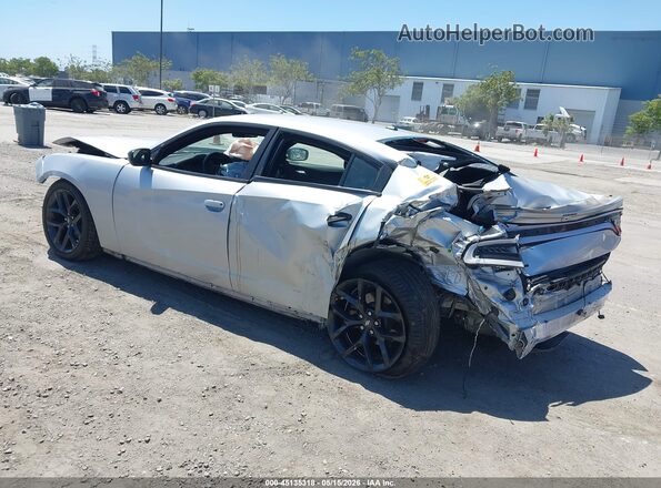 2C3CDXBG4NH161706 2022 DODGE CHARGER Silver Հետևի ձախ