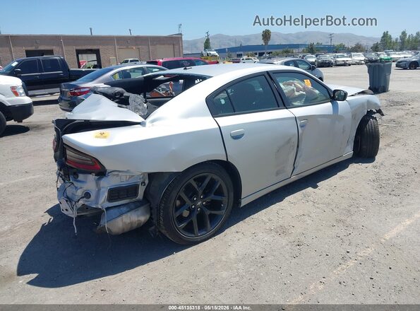 2C3CDXBG4NH161706 2022 DODGE CHARGER Silver Հետևի աջ