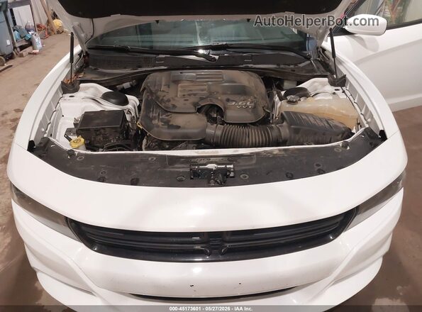 2C3CDXBG4NH197301 2022 DODGE CHARGER White Հետևի տեսք