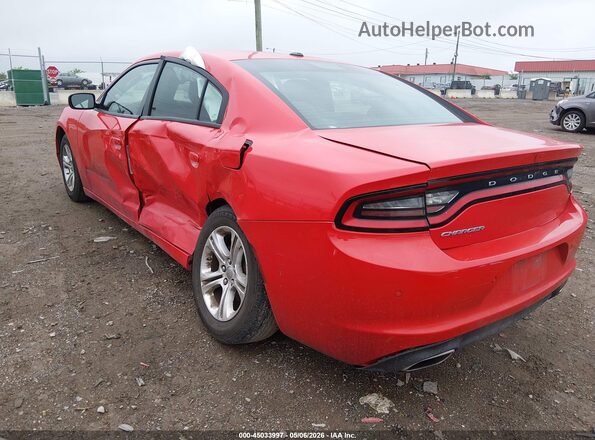 2C3CDXBG4NH231110 2022 DODGE CHARGER Red Trasero izquierdo