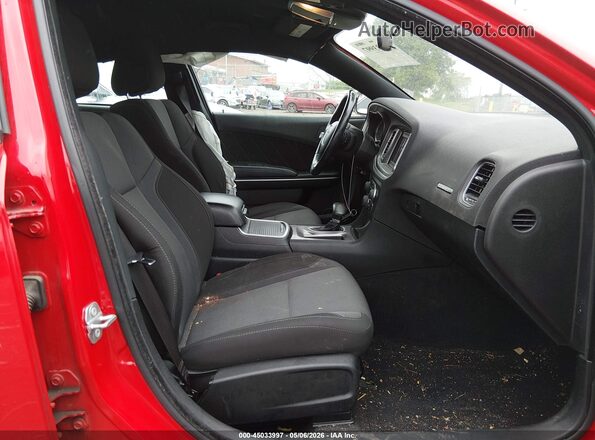 2C3CDXBG4NH231110 2022 DODGE CHARGER Red Vista interior delantera
