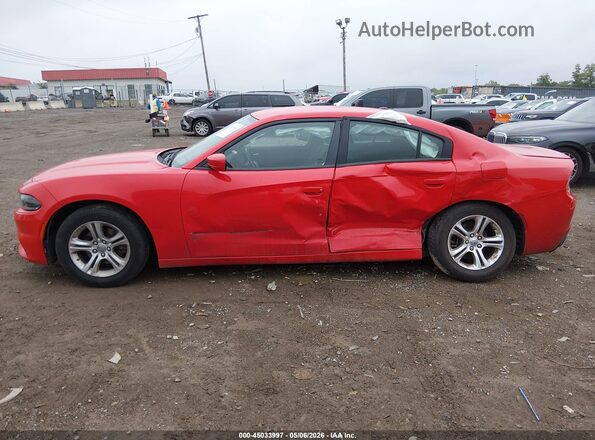 2C3CDXBG4NH231110 2022 DODGE CHARGER Red Vista interior de 360 grados