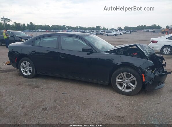 2C3CDXBG4PH581338 2023 DODGE CHARGER Black Вид задньої частини салону