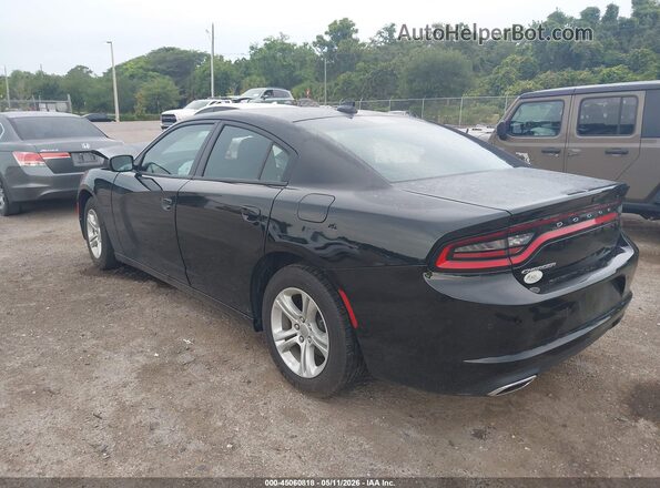 2C3CDXBG4PH581338 2023 DODGE CHARGER Black Задня ліва чверть