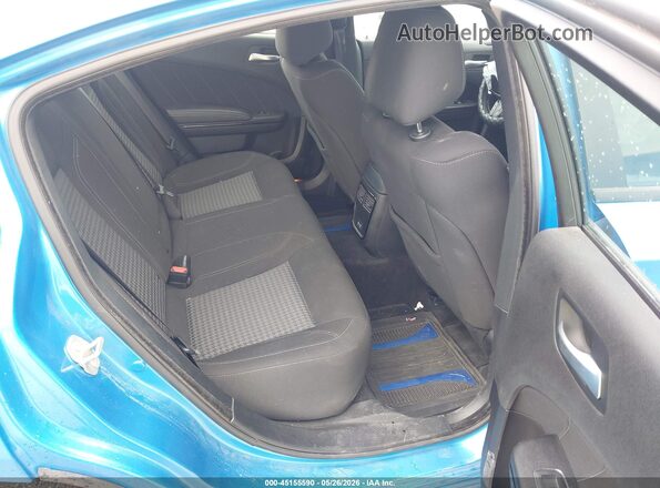 2C3CDXBG4PH608506 2023 DODGE CHARGER Blue VIN კოდის სტიკერის ხედი