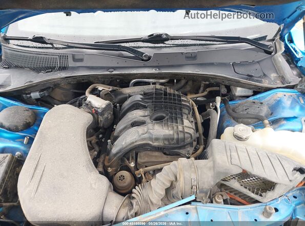 2C3CDXBG4PH608506 2023 DODGE CHARGER Blue უკანა ხედი