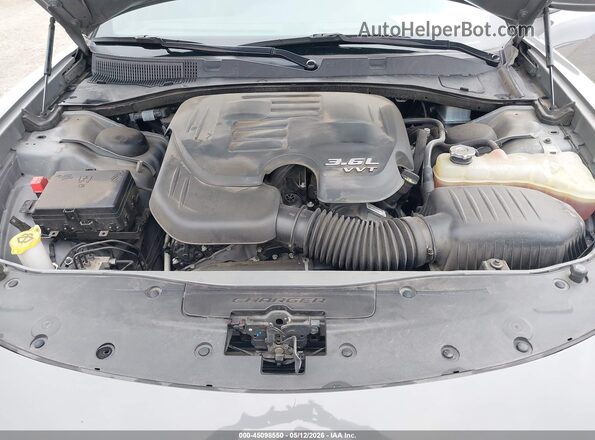 2C3CDXBG5KH680694 2019 DODGE CHARGER Gray Vista trasera
