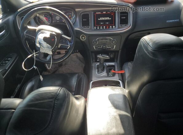 2C3CDXBG5KH754146 2019 DODGE CHARGER Blue Dashboard view