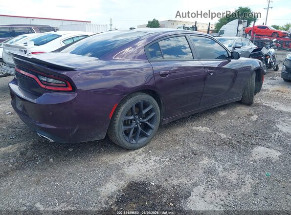 2C3CDXBG5MH512668 2021 DODGE CHARGER Purple Trasero derecho