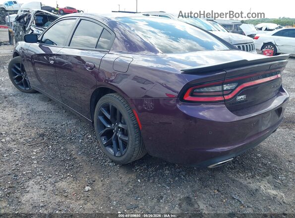 2C3CDXBG5MH512668 2021 DODGE CHARGER Purple Trasero izquierdo