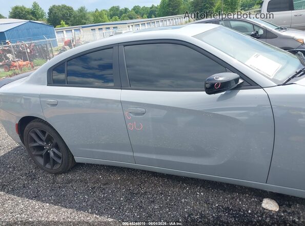 2C3CDXBG5MH616108 2021 DODGE CHARGER Серый Вид задней части салона