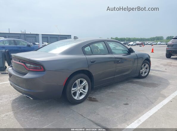 2C3CDXBG5PH518751 2023 DODGE CHARGER Gray Trasero derecho