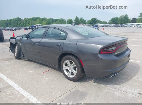 2C3CDXBG5PH518751 2023 DODGE CHARGER Gray Trasero izquierdo