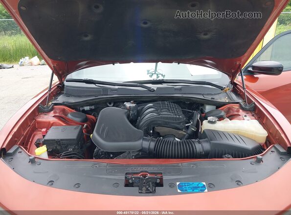 2C3CDXBG6PH651471 2023 DODGE CHARGER Оранжевый Вид сзади