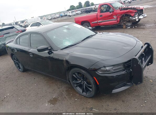 2C3CDXBG7JH281025 2018 DODGE CHARGER Black 