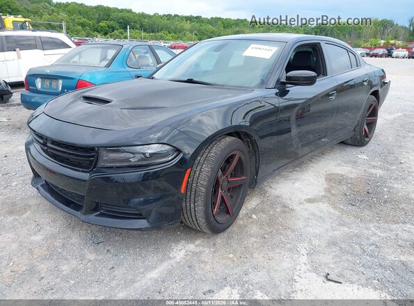 2C3CDXBG7LH144461 2020 DODGE CHARGER Black Przód lewy