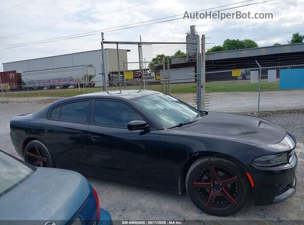 2C3CDXBG7LH144461 2020 DODGE CHARGER Black Widok wnętrza z tyłu