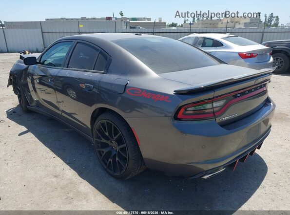 2C3CDXBG7LH204366 2020 DODGE CHARGER Gray Задня ліва чверть