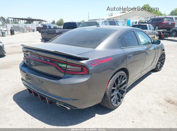 2C3CDXBG7LH204366 2020 DODGE CHARGER Gray Задня права чверть
