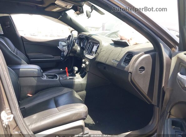 2C3CDXBG7LH204366 2020 DODGE CHARGER Gray Вид салону спереду