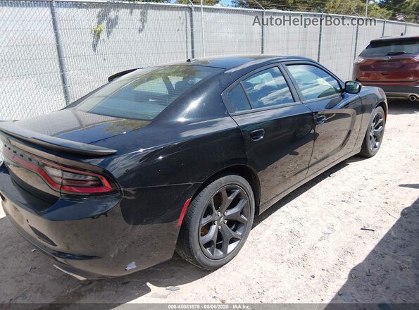 2C3CDXBG7LH234189 2020 DODGE CHARGER Black Задня права чверть