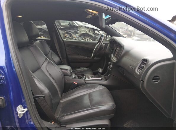 2C3CDXBG7MH677752 2021 DODGE CHARGER Blue Front interior view