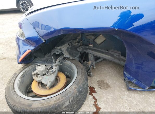 2C3CDXBG7MH677752 2021 DODGE CHARGER Blue Front view