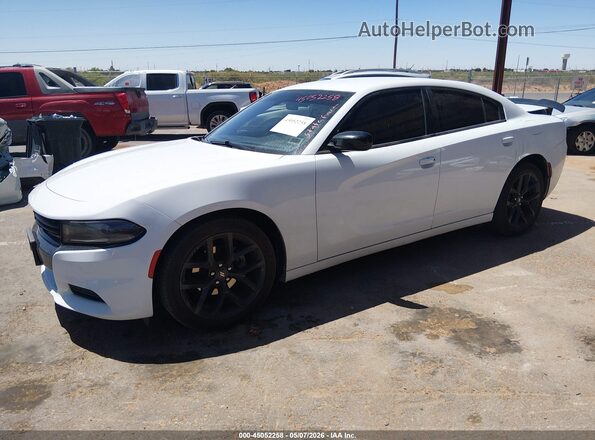 2C3CDXBG7NH225110 2022 DODGE CHARGER White Передня ліва чверть