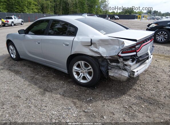 2C3CDXBG7PH529282 2023 DODGE CHARGER Silver Tył lewy