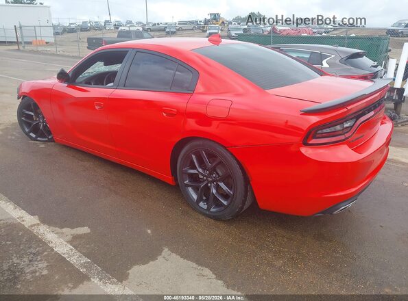 2C3CDXBG7PH627440 2023 DODGE CHARGER Красный Задняя левая четверть