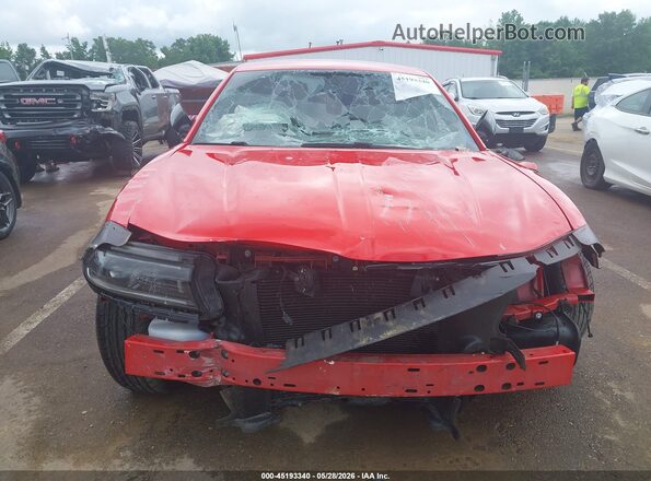 2C3CDXBG7PH627440 2023 DODGE CHARGER Красный Вид задней части салона