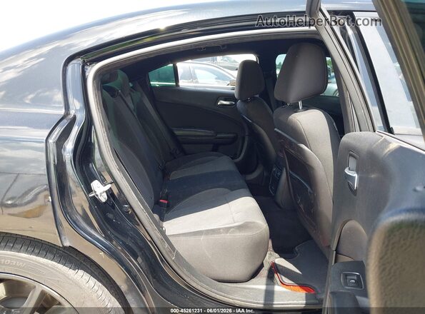 2C3CDXBG8GH247412 2016 DODGE CHARGER Black VIN კოდის სტიკერის ხედი