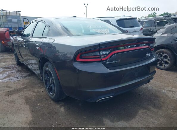 2C3CDXBG8KH717463 2019 DODGE CHARGER Серый Задняя левая четверть