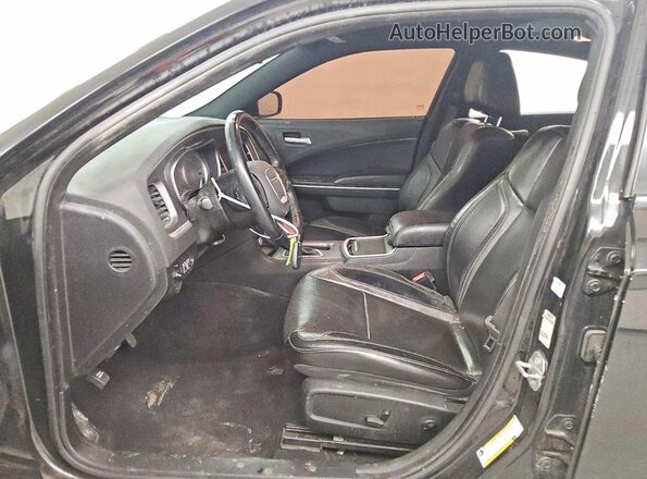 2C3CDXBG8MH624610 2021 DODGE CHARGER Черный Вид салона спереди